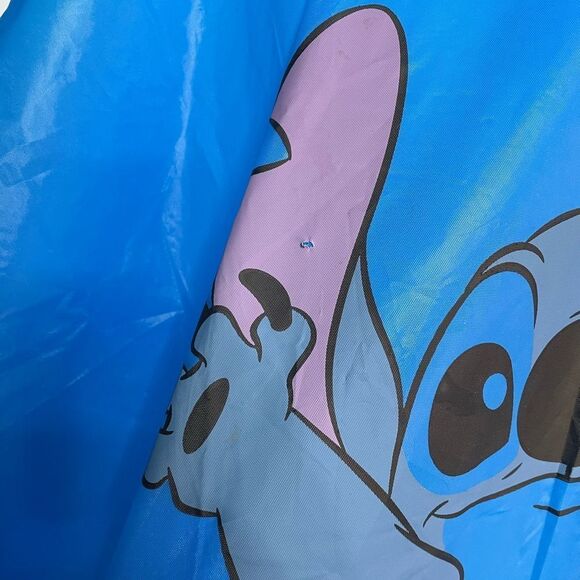 5 for $25🔥Disney Stitch Blue Raincoat Poncho One Size - Picture 4 of 7